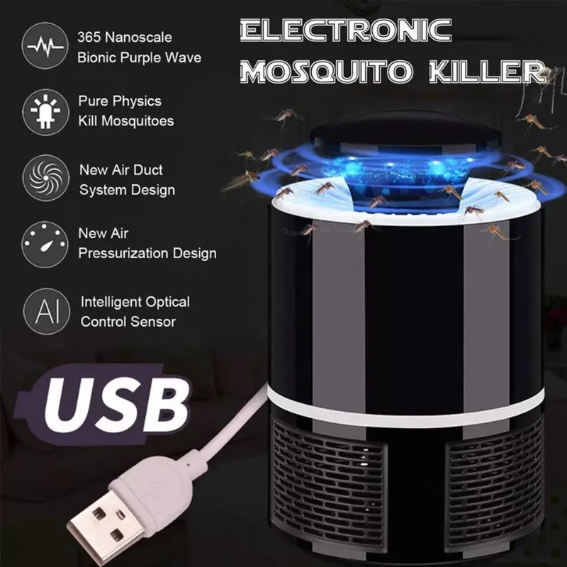 USB Mosquito Trap Lamp | UV LED Insect Killer with Suction Fan | Chemical-Free Fly & Bug Repellent - Image 4