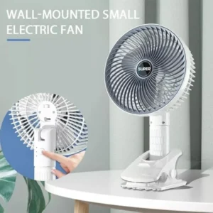 Rechargeable 3-in-1 Clip Fan | Handheld, Desktop & Wall Mounted Portable Fan with 3 Speed Modes