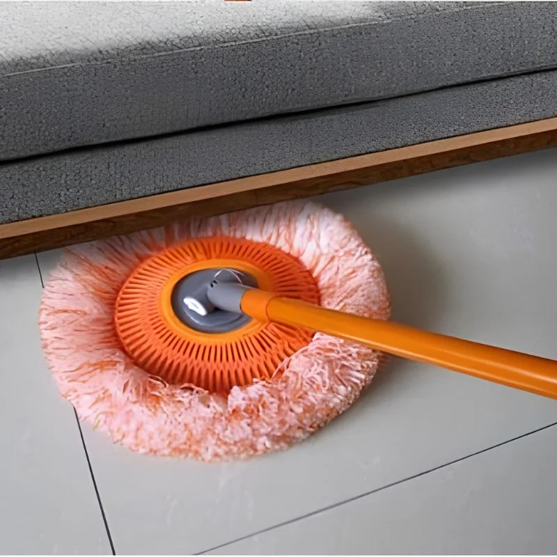 Sunflower Shape Cleaning Mop | 360° Rotating Extendable Microfiber | For Walls, Floors, Bathroom, Windows & Car Cleaning - Image 4