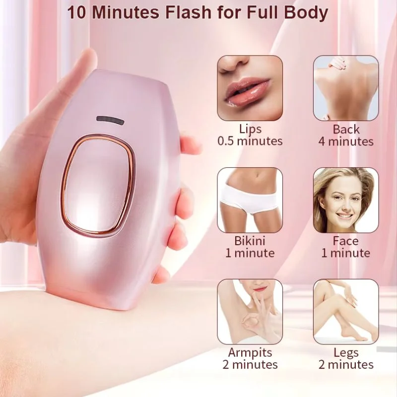 IPL Laser Hair Removal Device | Permanent Hair Reduction Epilator | Painless Body Hair Remover - Image 4