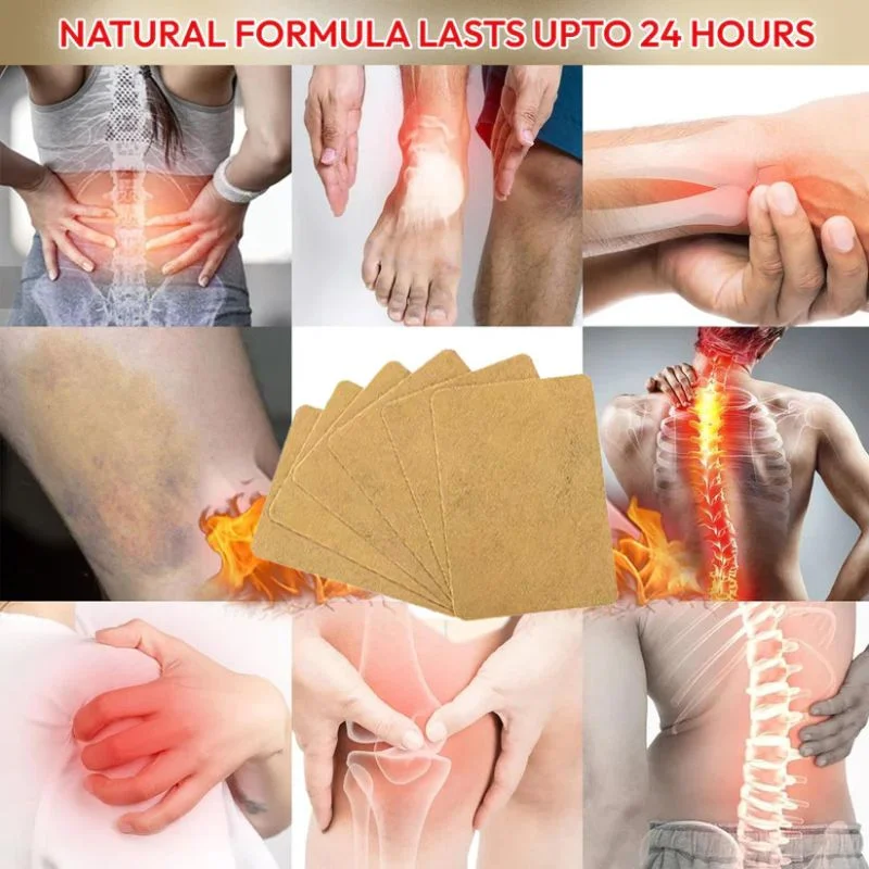 Japanese Pain Relief Patch for Joint & Muscle Care | Herbal Pain Relief Patch | Fast-Acting Warming Therapy | Breathable Adhesive Patch | Pack of 5 - Image 4