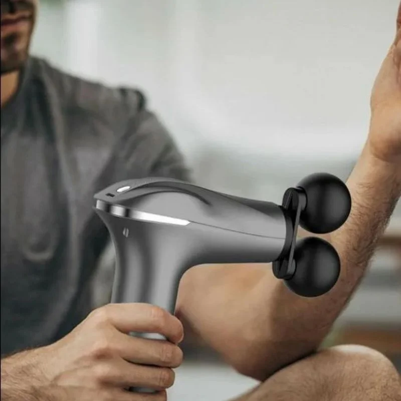 Fascial Tissue Massage Gun | Model BLD-329 | Rechargeable Massage Gun | LCD Display | 4 Massage Heads for Muscle Recovery & Pain Relief - Image 8